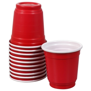 True Lil Reds Mini Solo Cups